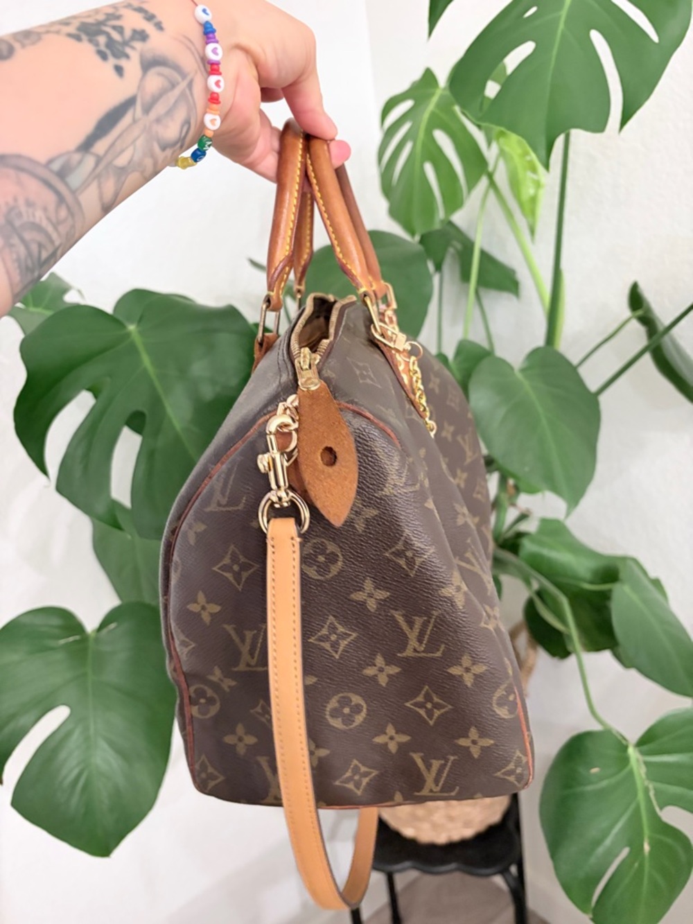 Louis Vuitton canvas Monogram speedy 30 - Picture 3 of 13